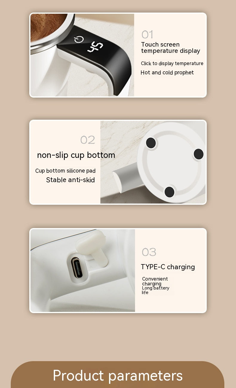 Automatic Mixing Coffee Cup Electric