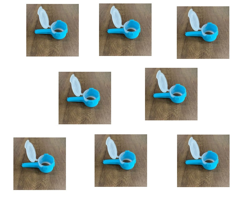 Plastic Food Bag Sealing Clips Set