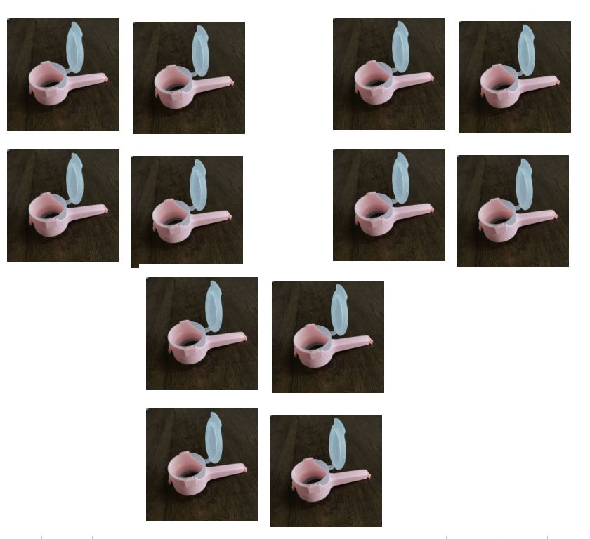 Plastic Food Bag Sealing Clips Set