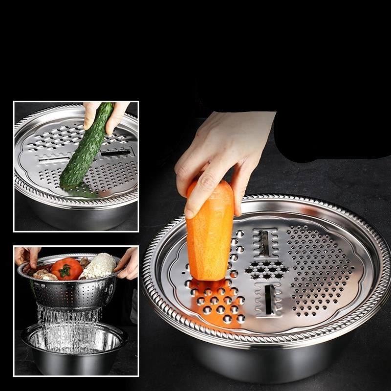 All-in-1 Grater & Drainer