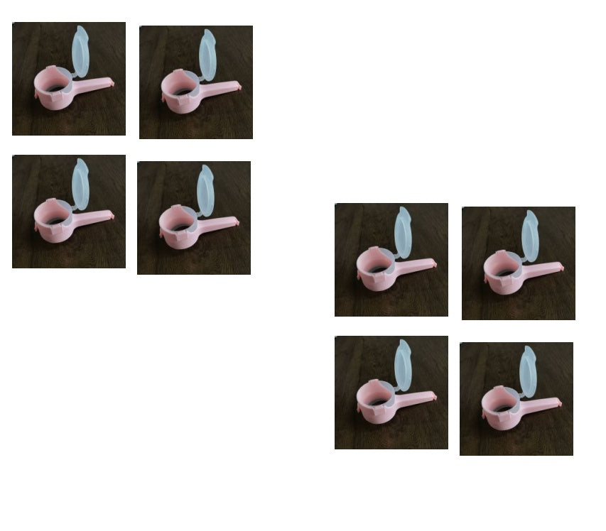 Plastic Food Bag Sealing Clips Set