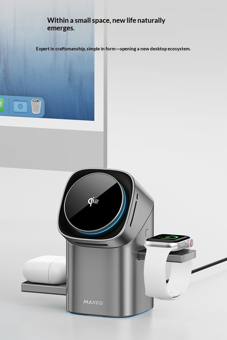 3-in-1 Magnetic Wireless Charger